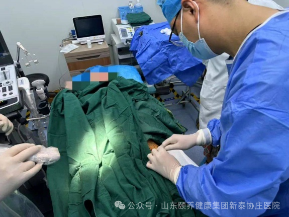 山东颐养健康集团新泰协庄医院党支部加快推进富血小板血浆（PRP）技术开展
